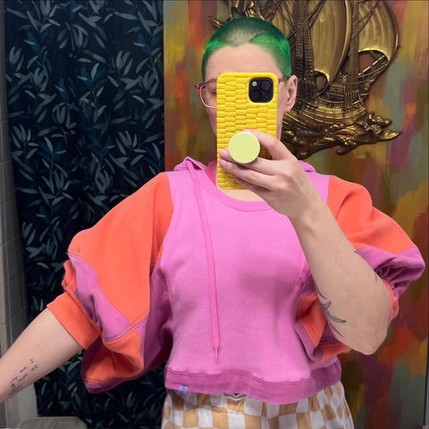 The Jester - Fuchsia/Orange