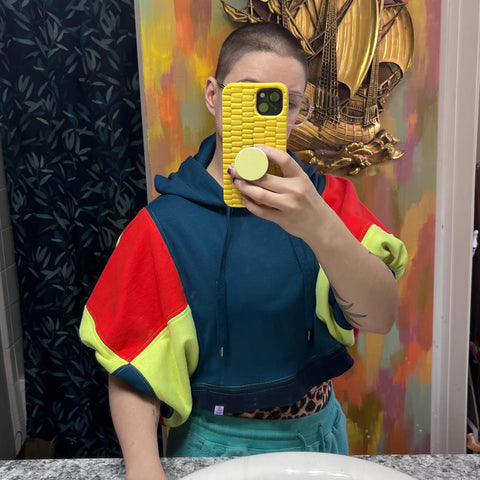 The Jester - Teal/Red/Neon