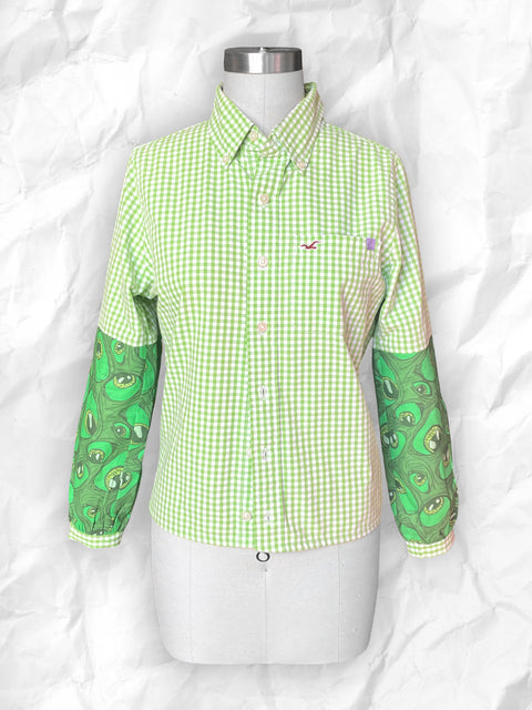 The Fondue - Green Gingham Eyeball
