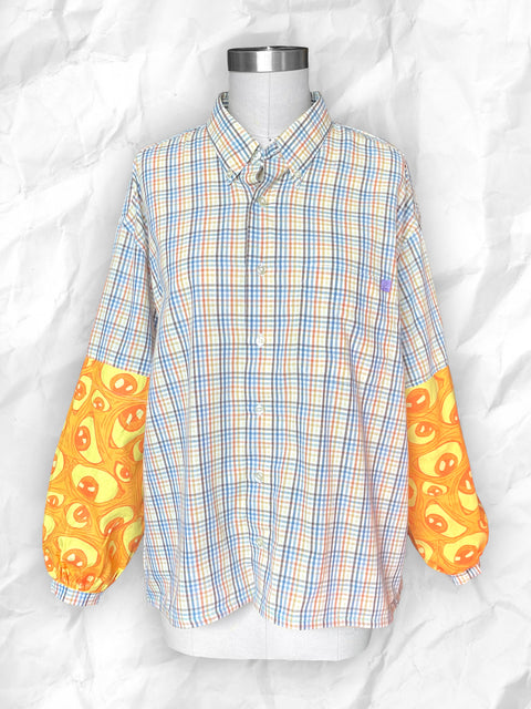 The Fondue - Yellow Plaid Eyeball
