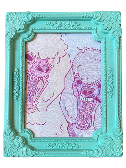 Yapping - Colored Pencil